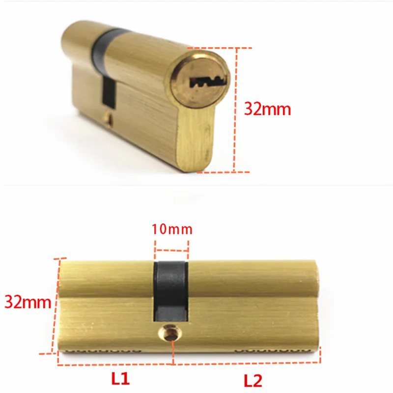de bronze puro porta bloqueio lidar com o quarto prolongado