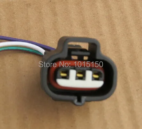 

free shippingdiesel 3 holes manifold pressure sensor plug connector for Denso