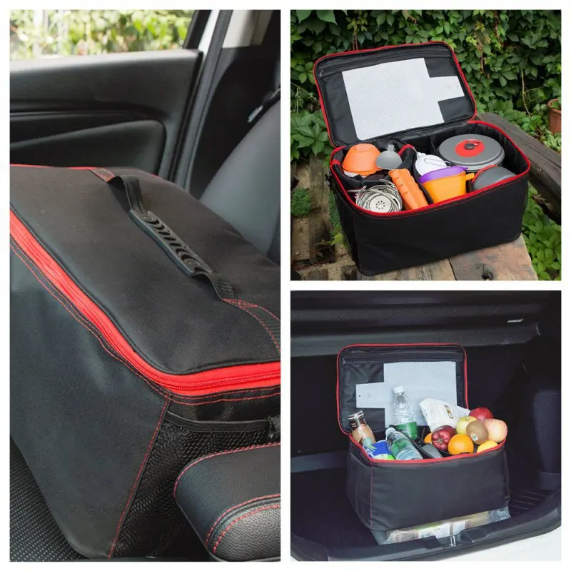 Bolsa de Queimadores de Fogão de Acampamento ao ar Panelas de Cozinha Talheres para Churrasco Bolsa do Piquenique Dobrável Piquenique Bolsas Livre Talheres Comida Frutas Mochila 15 Panelas de Cozinha Talheres PARA CHURRASCO Comida