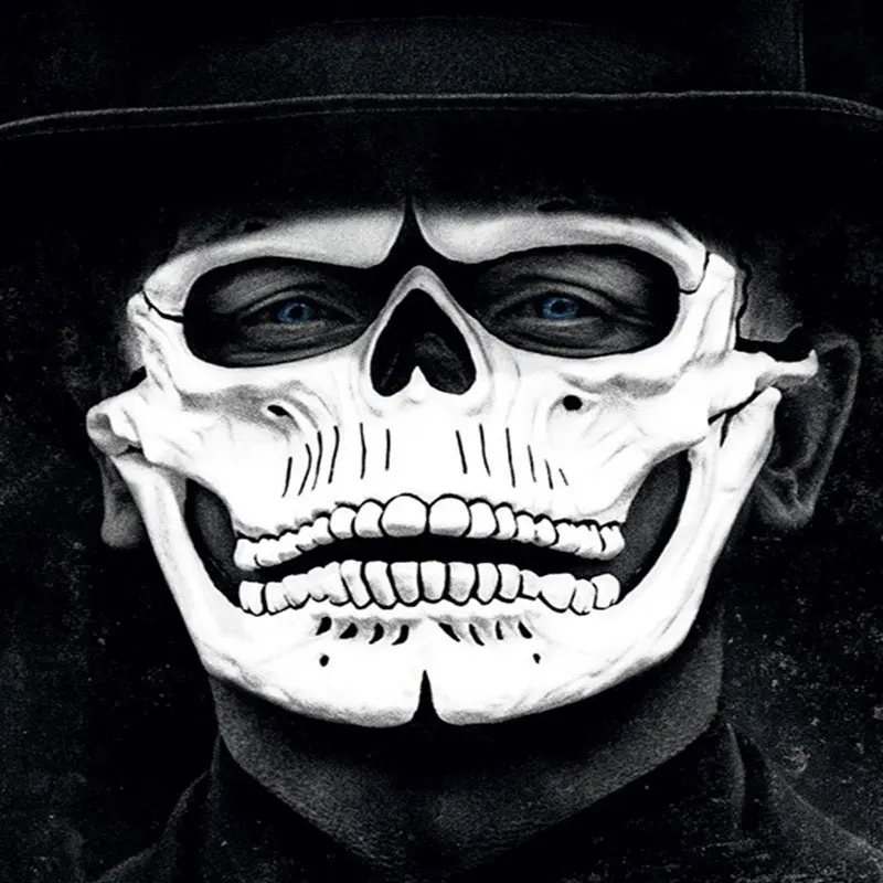 

Ghost Party Resin Mask Party Supplies Skull Decorative Props Dress Up Show High Quality Products