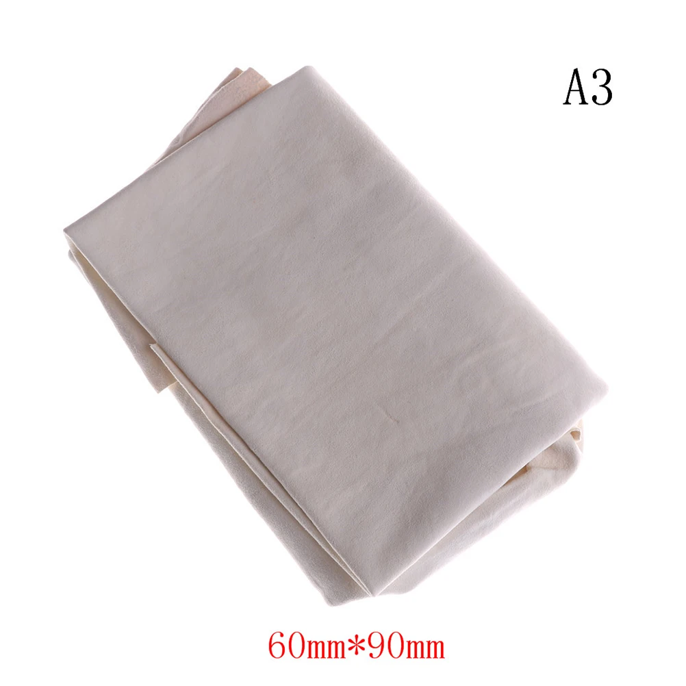 Натуральный Шамми из замшевой кожи, Автомобильные Чистящие полотенца, сушильная моющая ткань для выбора, свободная форма, мульти стиль, 3 размера - Цвет: 60 x 90cm