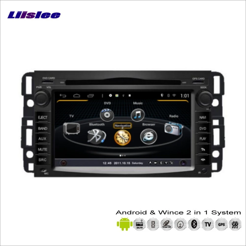 Perfect Liislee Car Android Multimedia For Chevrolet Suburban Express Traverse Radio CD DVD Player GPS Nav Navigation Audio Video Stereo 4