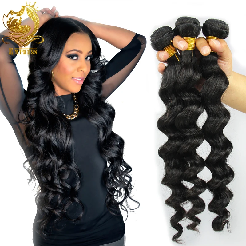 8a unprocessed virgin peruvian hair weaves virgin peruvian loose wave