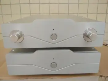 

New 300B split single-ended tube amplifier chassis Aluminium alloy amplifier enclosure Box amplifier case