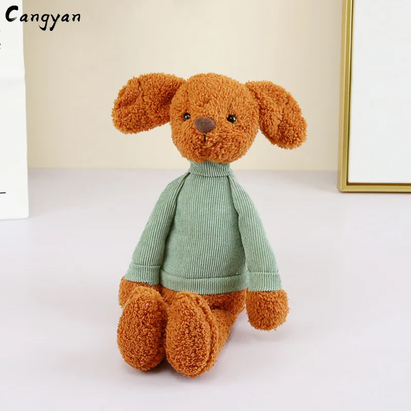 35cm cute long-legged animal plush toy warm heart series doll mice elephant rabbit dog doll children's gifts animals