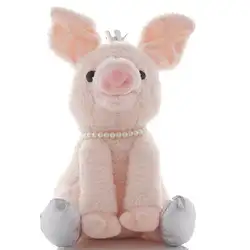 28 см милые Электрический сонный храп игрушка поросенок чучела розовый поросенок плюшевые куклы детские игрушки