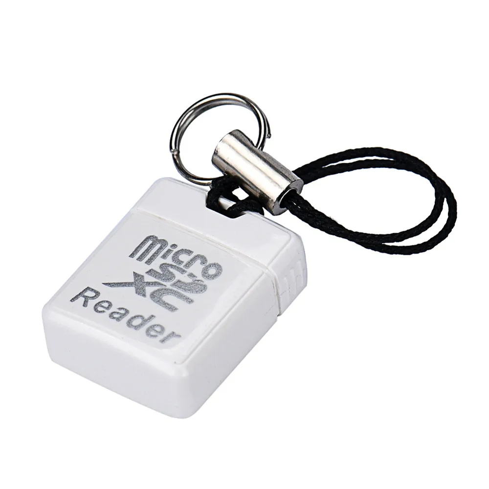 Ecosin2 Новый Белый Мини Супер Скорость USB 2,0 Micro SD/SDXC TF Card Reader адаптер 17mar24