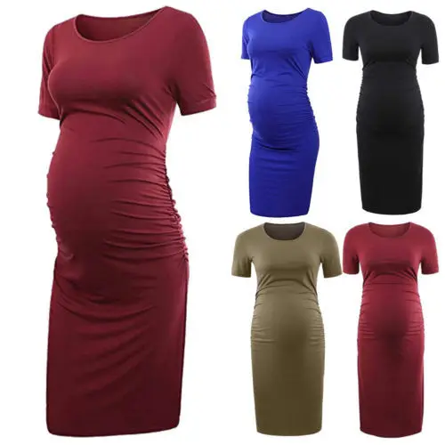 Women Casual Dresses Sexy Photography Props Mid -calf Dress Women Dress Maternity Dress Wedding Shoot Dress Four Size Plus Size