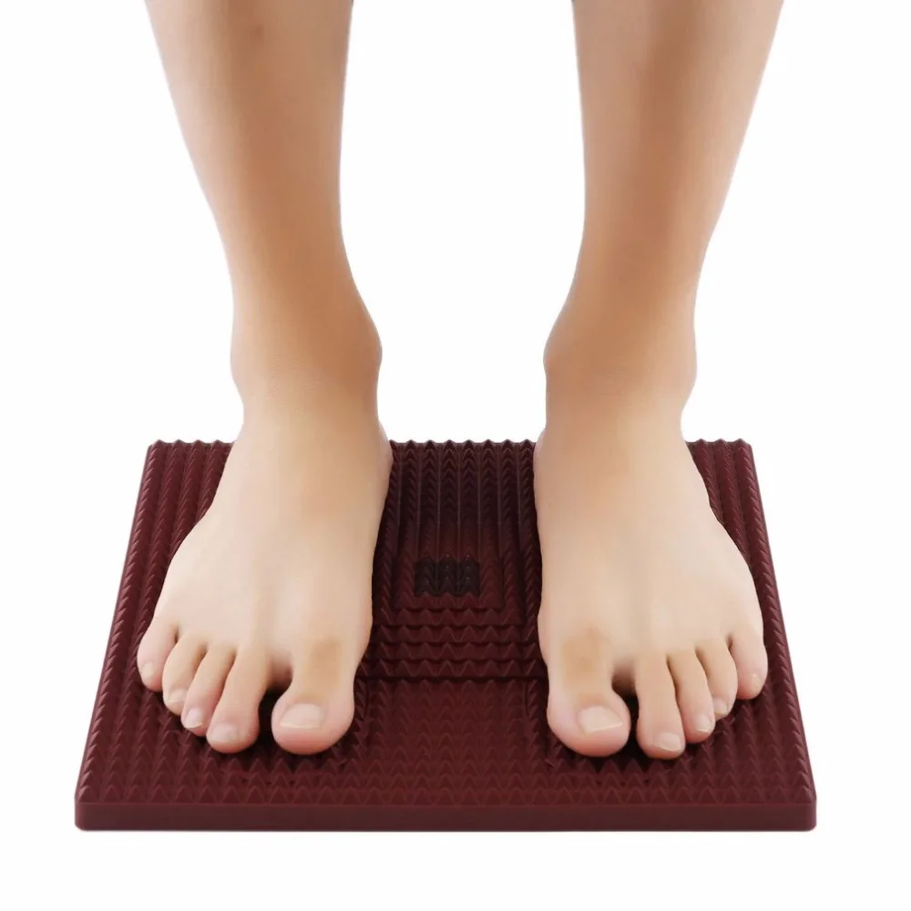 2017 Foot Pyramid Shape Energy Mat Acupressure Feet Massage