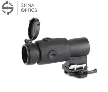 

SPINA OPTICS Magnification 3X Scope Quick Release for Hunting Rifle with Picatinny 20mm Rail Flip to Side Mount Hunting