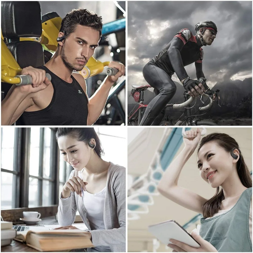 Цена Dacom ARMOR водонепроницаемые спортивные беспроводные наушники для бега, Bluetooth наушники, гарнитура, наушники для телефонов с микрофоном громкой ...