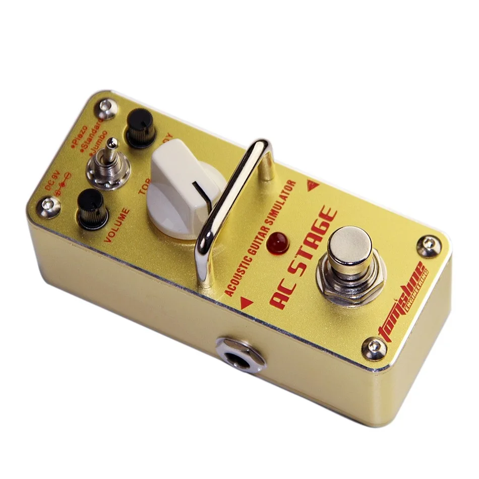 Aroma AAS-3 AC Stage Acoustic Guitar Simulator Effect Pedal True Bypass Guitar Pedal Guitar Accessories