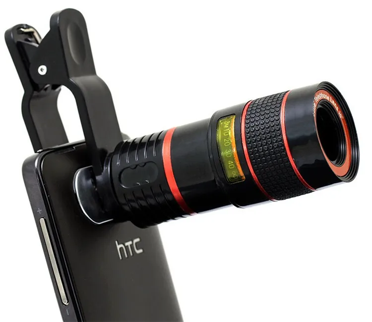 6in1 телефон объектив Kit 8X зум Камера объектив для iPhone 8 7 6s 6 Plus гибкий держатель телефона для huawei Коврики 20 Pro объектив для Redmi Mi5
