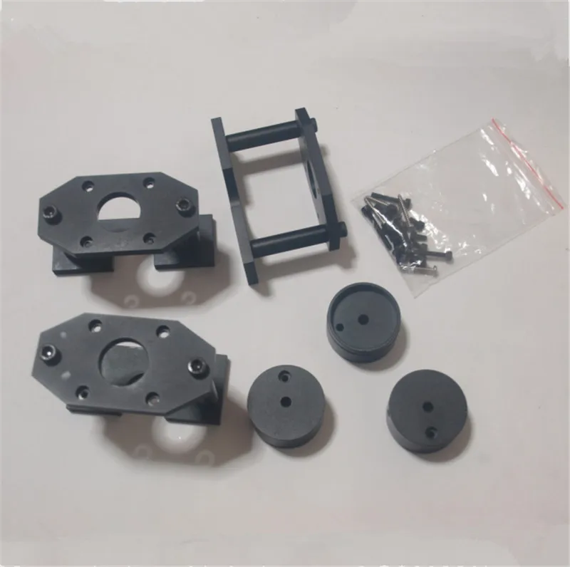 Монтажный комплект SWMAKER Nema17 Nema23 PROXXON MF70 черный анодированный|nema17 kit|anodized |