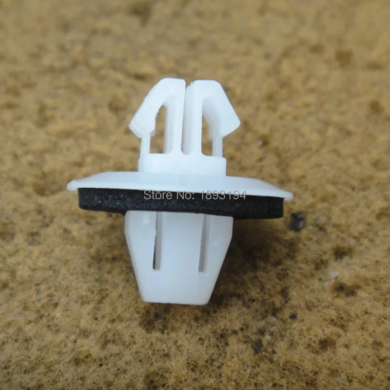 

30x White Rocker Panel Moulding Clips With Sealer 09409-09304 77553-65D00 For Suzuki SX4 Grand Vitara