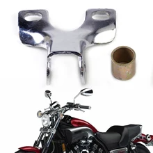 CITALL мотоцикл хром фара кронштейн Нижний держатель для Harley Cruiser Chopper на заказ скутер Kawasaki Honda Suzuki