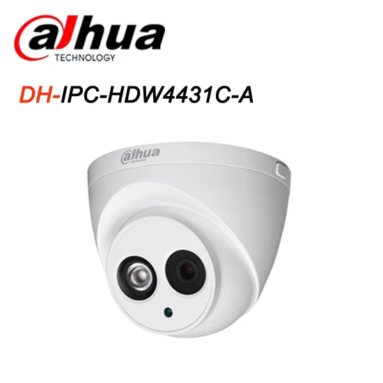 10PCS DaHua IPC-HDW4431C-A 4MP POE 1080P Dome IP Camera IR night vision security CCTV Camera Onvif DH-IPC-HDW4431C-A