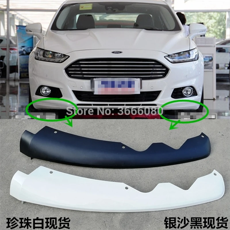 SHCHCG подходит для Ford Mondeo Fusion 2013 передний губы подбородок бампер спойлер разветвители кузова Комплект протектор 2 шт. автомобильные аксессуары