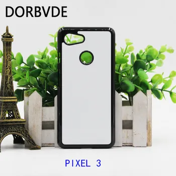 

2D Sublimation Blank Piastic hard Case for Google PIXEL 2 XL 3 XL with Aluminum Inserts 50pcs/lot
