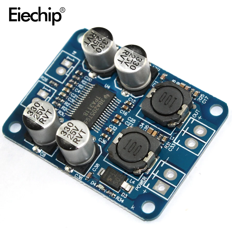 

TPA3118 PBTL amplifier 2x30W Bluetooth Digital power Amplifier Board 12V 24V POWER AMP diy Toys Model amplificador amplifiers