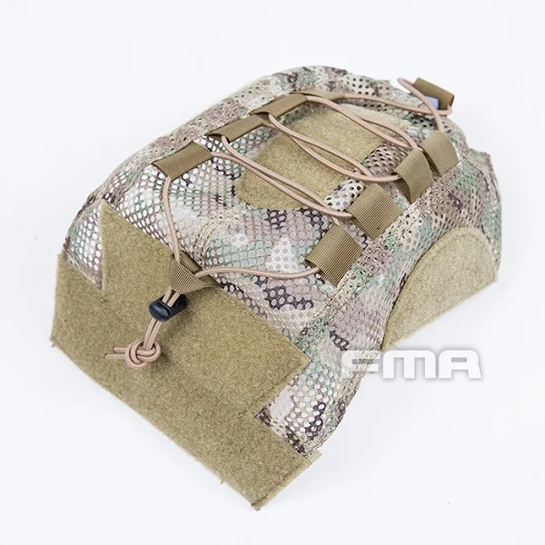 3 цвета FMA Быстрый армейский шлем FMA военный Пейнтбол тактический шлем, покрытый тканью - Цвет: MC