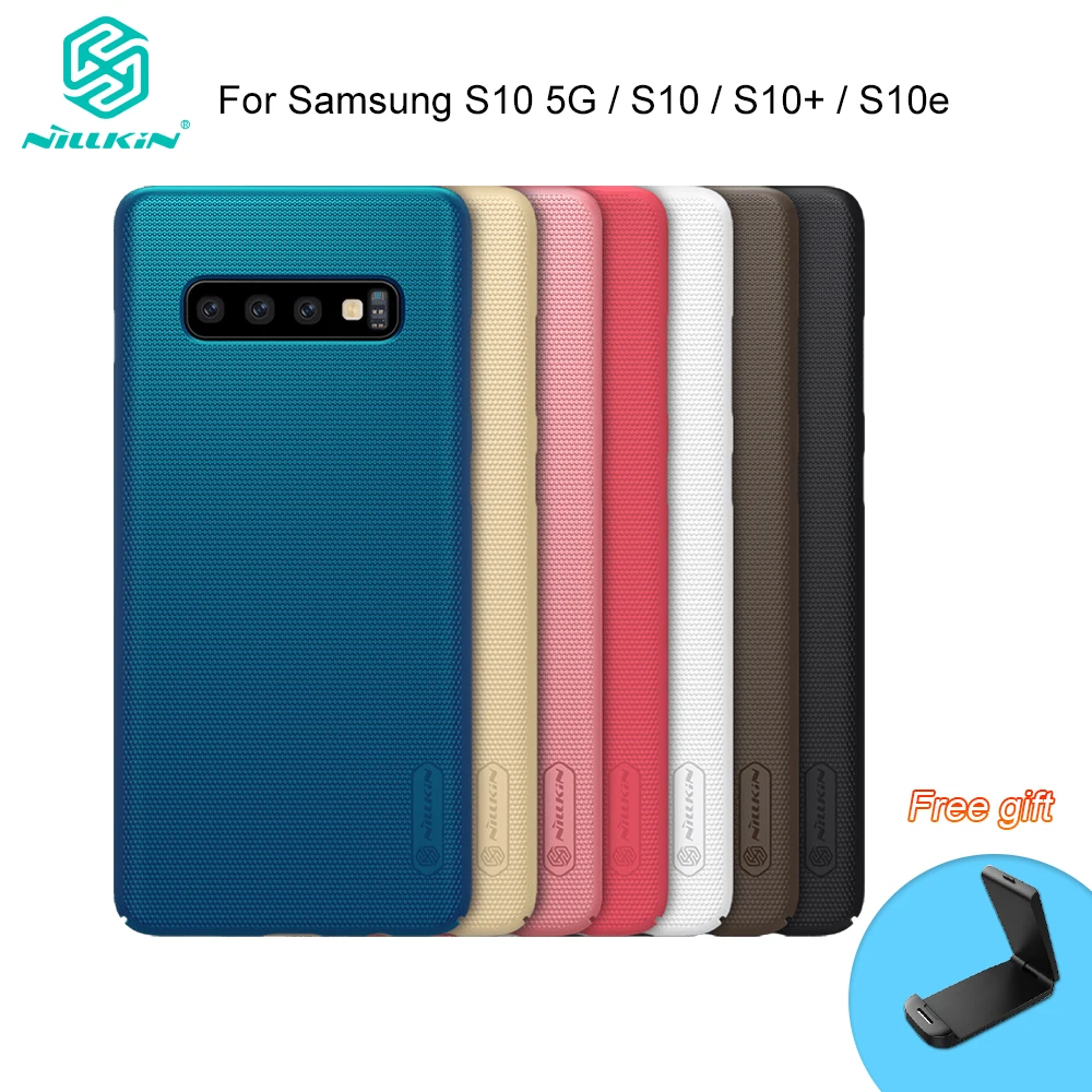 Чехол Nillkin для Samsung Galaxy S10 чехол S10e жесткий матовый защитный из поликарбоната