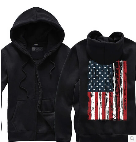 Compra bandera americana sudadera con capucha online al