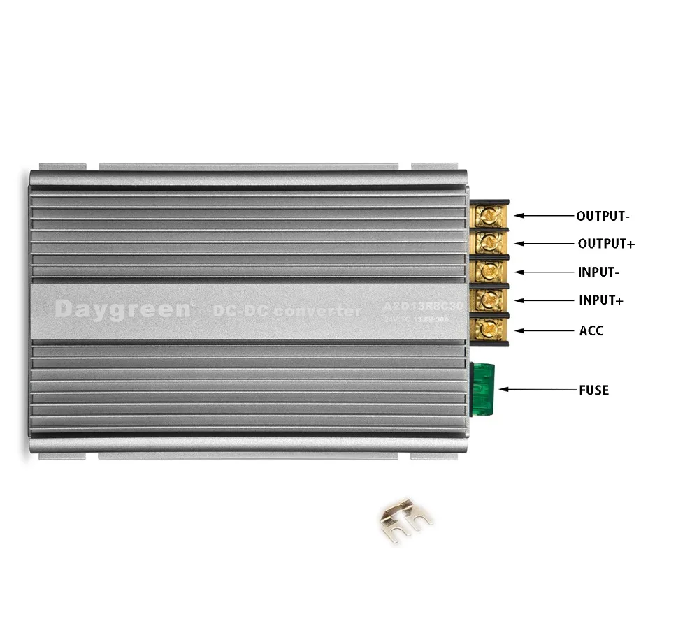 

24V TO 13.8V 30A STEP DOWN DC DC CONVERTER 24VDC TO 13.8V DC 30 AMP 414Watt A2D13R8C30 Daygreen CE RoHS Certificated