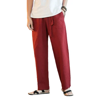 

Baggy Casual Loose Pants Men Cotton Jogger Hiphop Dance Pants Japan Style Streetwear Oversized Vintage Trousers Male Plus Size