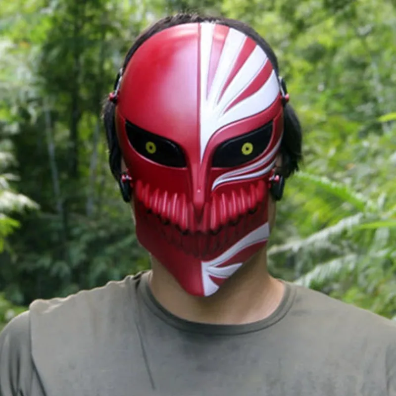 Маскарадные костюмы на Хэллоуин, маска из аниме «Блич», маски с черепом, CS War, реквизит для защиты игры