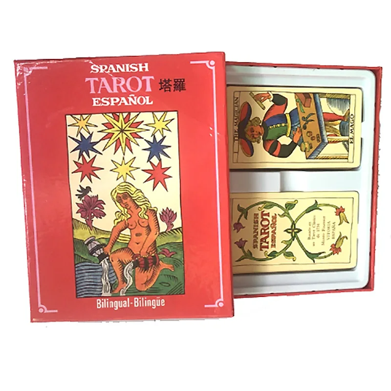 High Quality Tarot Board Game Funny Cards Game Classic Spanish Tarot Game 22pcs/78pcs/100pcs Cards High Quality Tarot Board Game Funny Cards Game Classic Spanish Tarot Game 22pcs/78pcs/100pcs Cards
