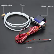 3D Принтер j-глава Hotend Для 1.75 мм Накаливания Боуден Экструдера Сопла 0.3 мм/0.4 мм Алюминиевого Сплава