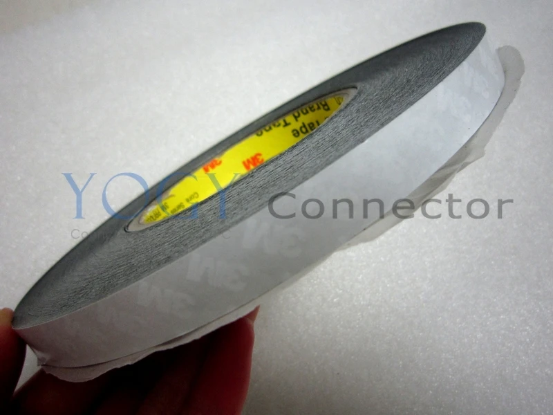 10mm 20mm 30mm width 50M 3M Black Double Sided Adhesive Tape for font b Name b