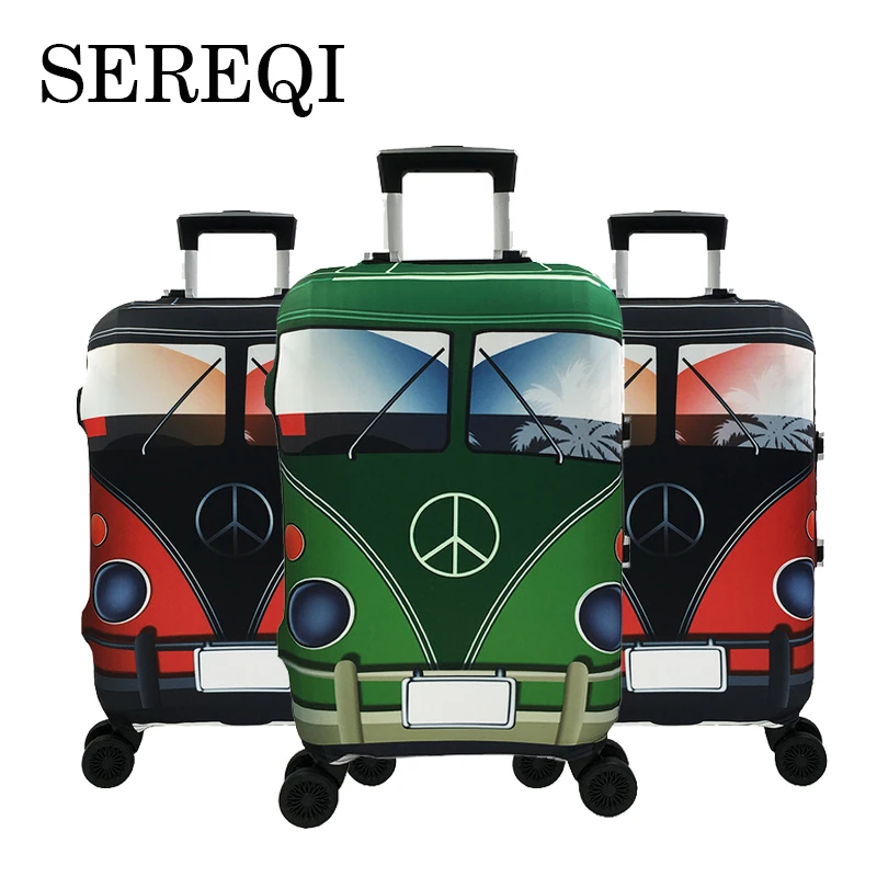 

SEREQI Travel Suitcase Elastic Luggage Cover For 18-32Inch Suitcase Baggage Protection Case Cover Dust Cover Travel Accessories