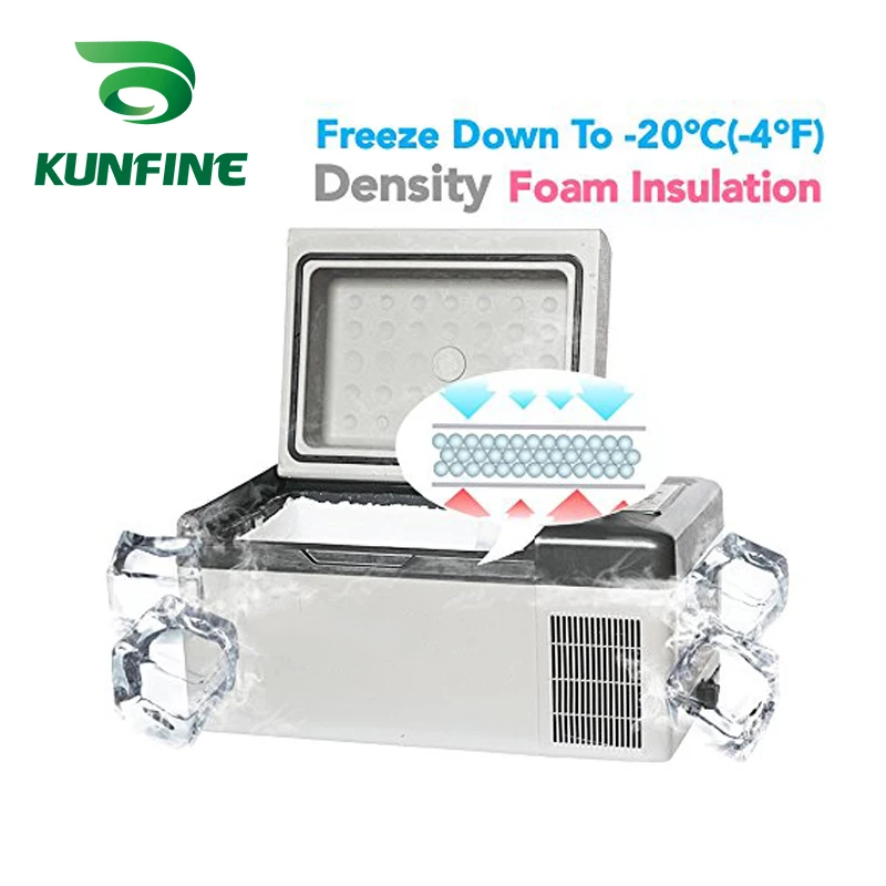 KUNFINE DC 12V24V 110-240V AC Car Refrigerator Multi-Function Fridge Compressor Vehicel Protable Refrigerator Freezer Cooler C20 (8)