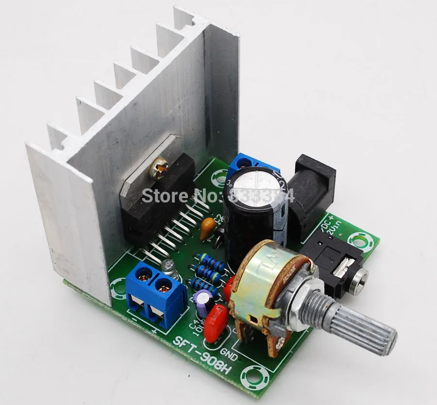 AC/DC12V TDA7297 Rev A низкий уровень шума аудио усилитель плата 2*15 Вт двухканальный