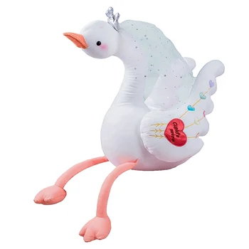 

New Arrival Plush Princess Swan Toy Cute Swan Plushy Doll Beautiful Stuffed Toy Soft Toys Swan for Girls Kids