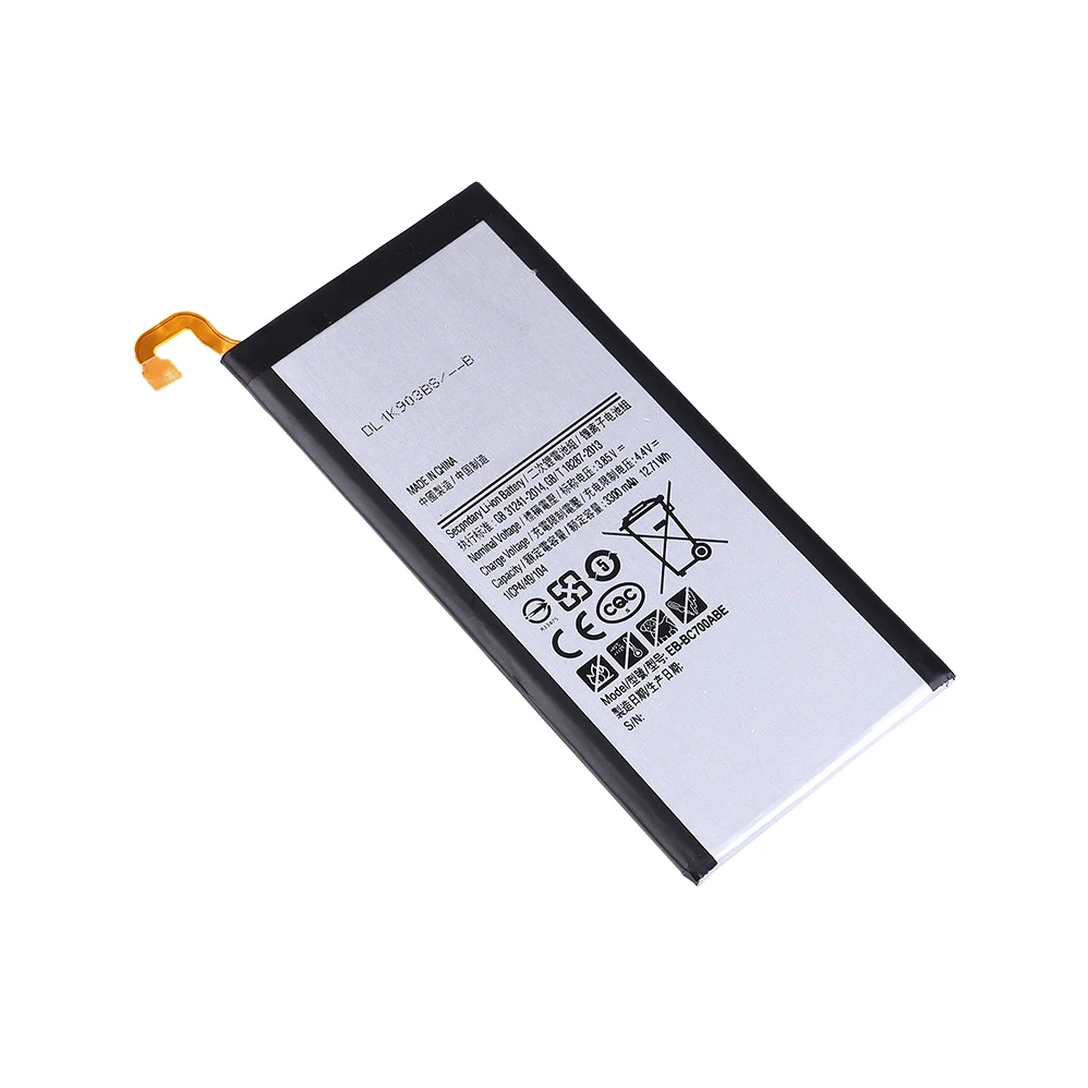 

EB-BC700ABE for Samsung Galaxy C7 C7000 Battery SM-C7000 C7010 C7018 Spare Batteria 3300mAh Real Capacity