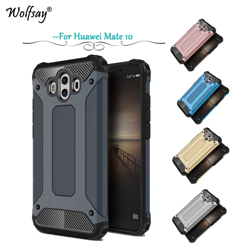 

For Huawei Mate 10 Case Shockproof Armor Rubber Hard PC Phone Case For Huawei Mate 10 Back Cover For Huawei Mate10 Shell Fundas