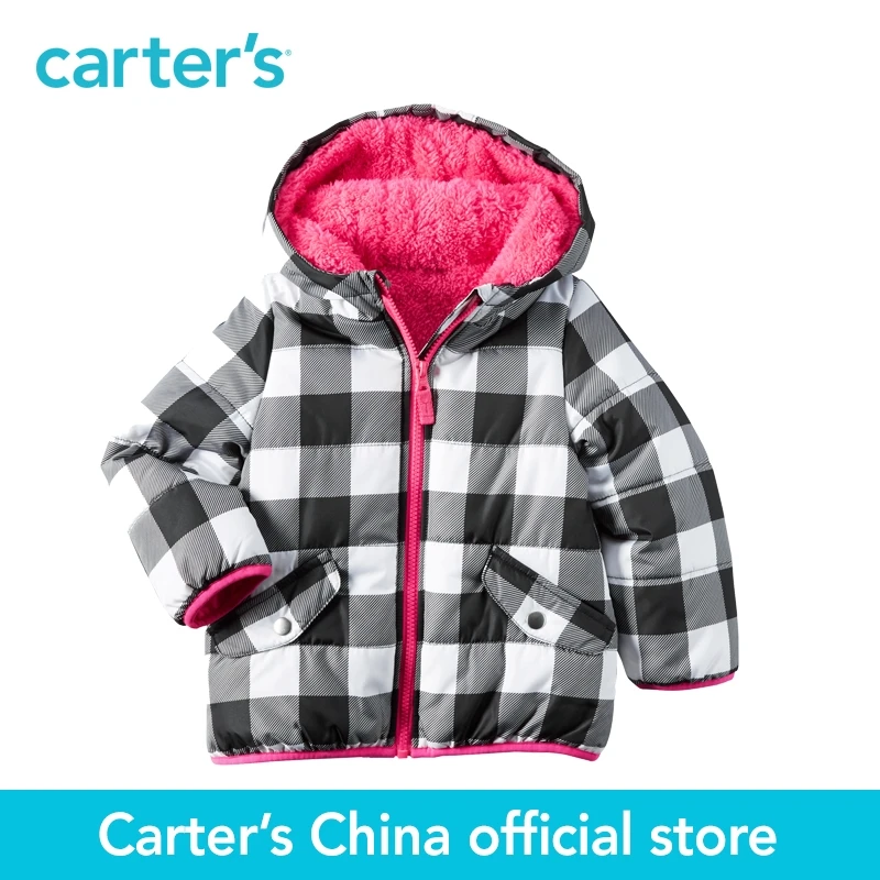 Carter's 1pcs baby children kids Plaid Outwear Jacket CL216796,sold by