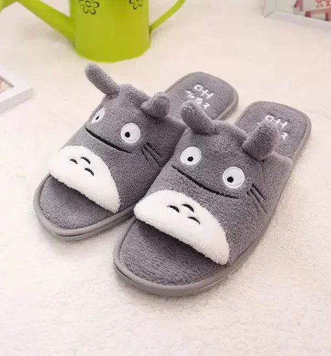 Cute Japanese Totoro Floor Shoes Slippers