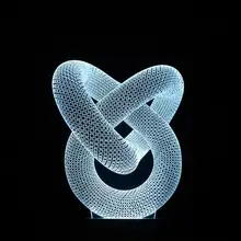 FS-2876 MODERN NEW GENERATION AMAZING 3D LED LAMP TABLE – DESK or NIGHT LIGHT 3DLAMP