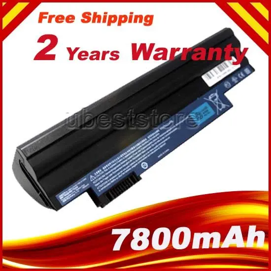 7800 мАч аккумулятор для ноутбука acer Aspire One 522 D255 722 AOD255 AOD260 D255E D257 D257E D260 D270 AL10A31 AL10B31 AL10G31