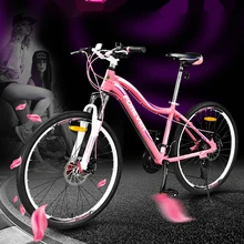New brand 27 speed aluminum alloy frame Low span 26 inch women’s mountain bike outdoor sport girls bicicleta downhill bicycle