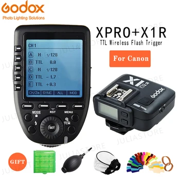 

Godox Xpro-C E-TTL II 2.4G X System Wireless Control Remote Trigger with X1R-C Controller Receiver compatible for Canon Flash
