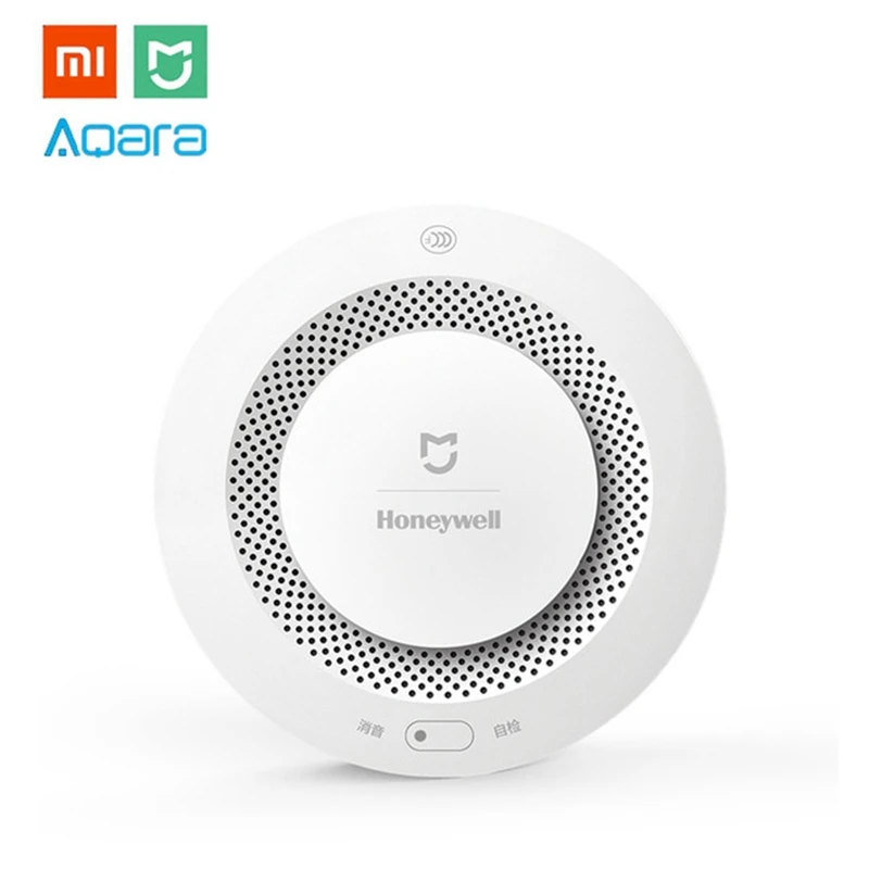 

Xiaomi MIJIA Honey-well Aqara Smoke & Gas Alarm Detector Fire Protection Remote Alert Smart Home Kit for Mi Hone APP Gateway