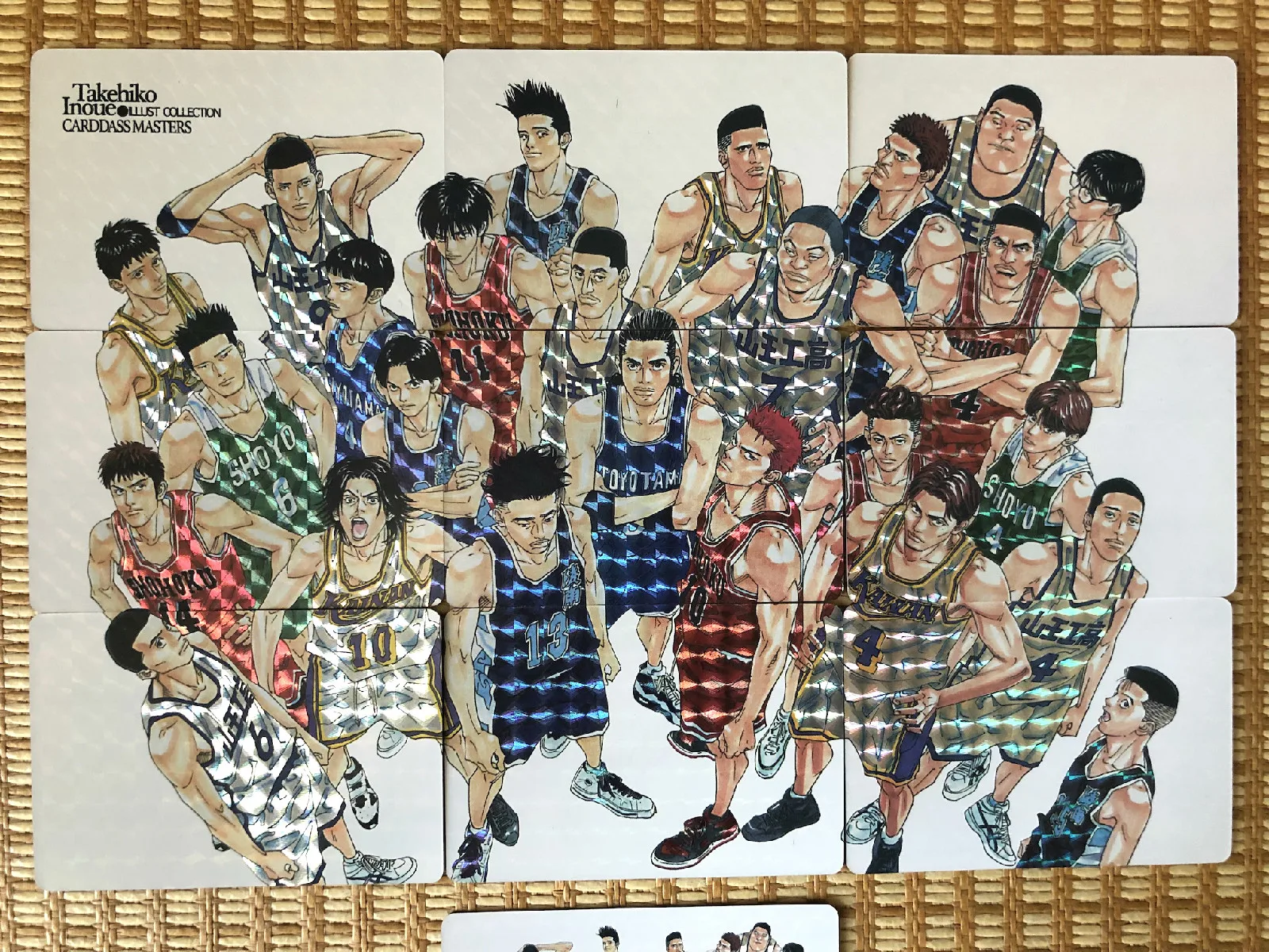 

9pcs/set SLAM DUNK 9 in 1Toys Hobbies Hobby Collectibles Game Collection Anime Cards