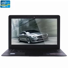 Zeuslap Intel Core i7 Процессор 14 inch 4 ГБ Оперативная память + 120 ГБ SSD система Windows 7/10 Wi-Fi Bluetooth 4.0 ультратонкий ноутбук