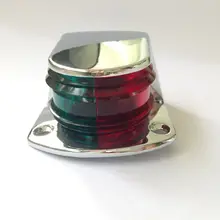Морская лодка яхта 12V 5W лук светильник из нержавеющей стали навигационный светильник