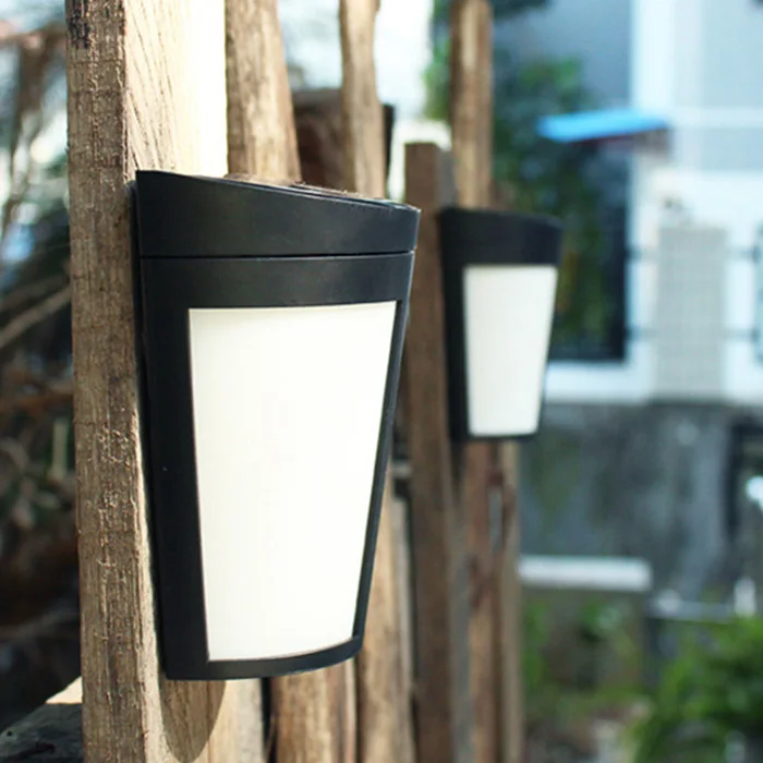 Waterproof Outdoor Garden Wall Solar Lights Automatic Led Power Porch Lamp Retro Courtyard Villa Landscape Lighting | Лампы и